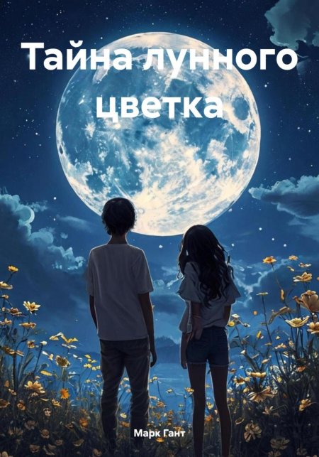 На фоне луны