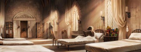 Больничное крыло хогвартса