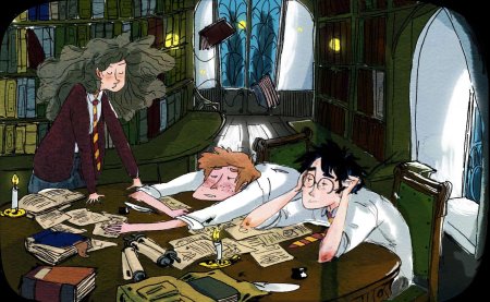 Иллюстрации гарри поттер
