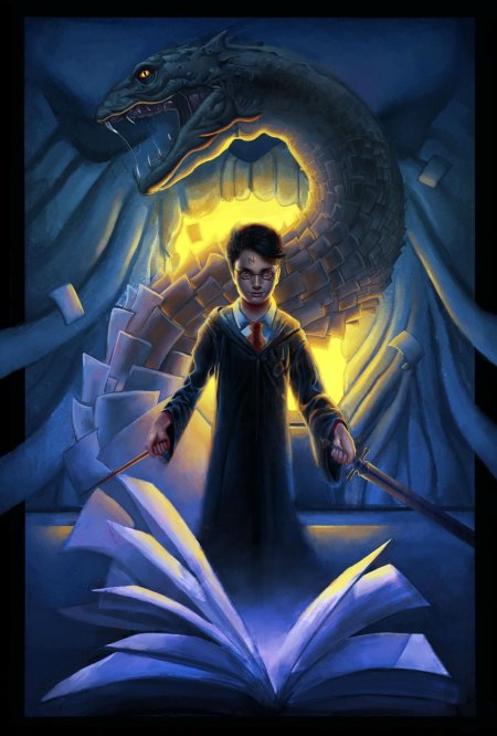 Гарри поттер и тайная комната арт