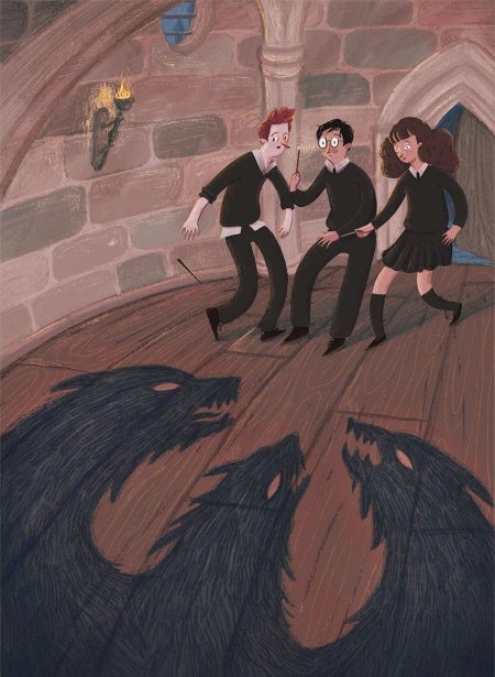 Гарри поттер и философский камень иллюстрации