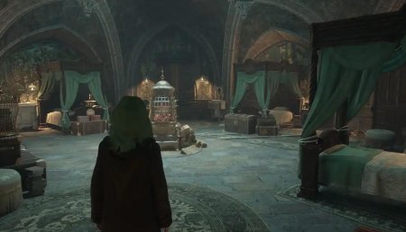 Гостиная слизерина hogwarts legacy