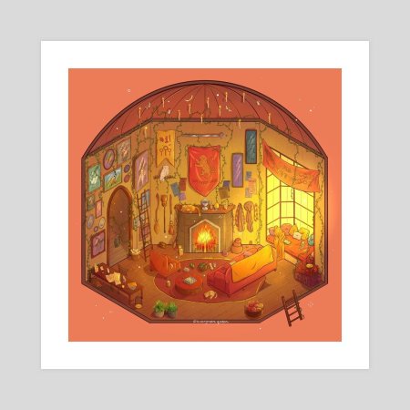 Гарри поттер гостиная гриффиндора