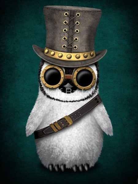 Пингвин арт