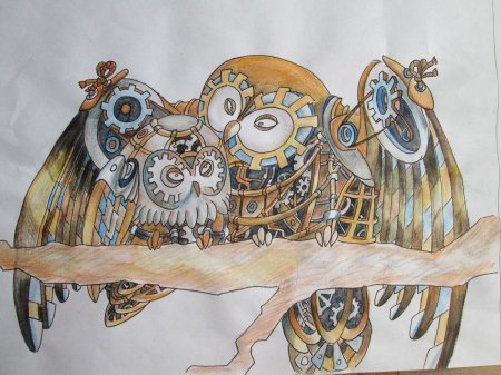 Рисунки в стиле стимпанк