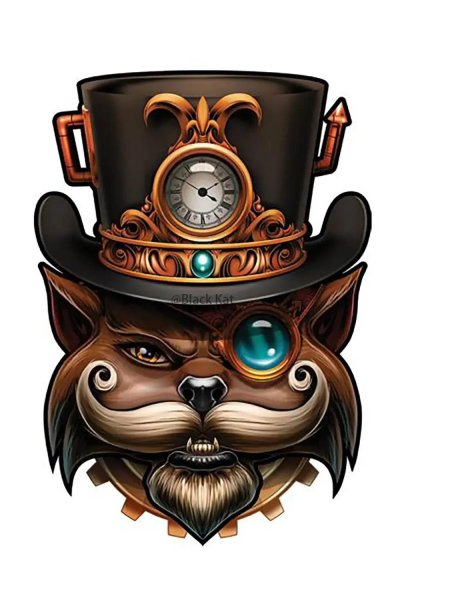 Лис стимпанк