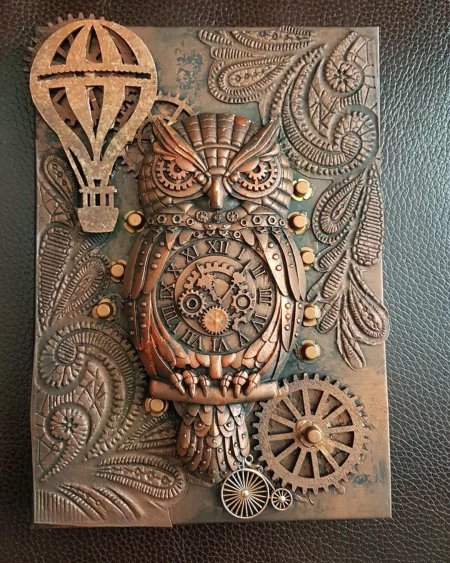 Панно стимпанк