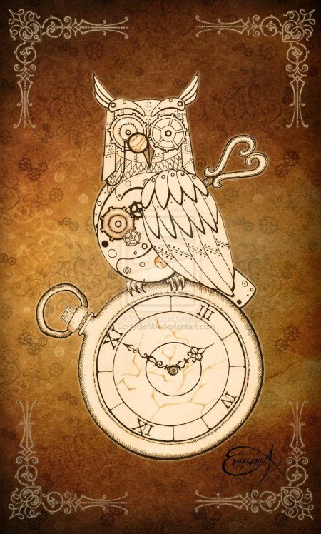 Стимпанк рисунки