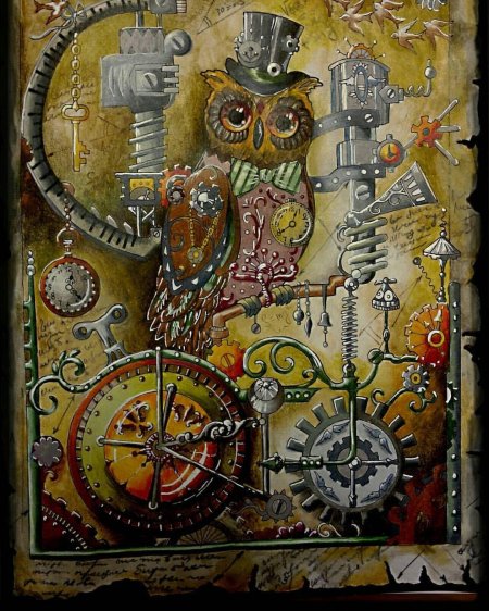 В стиле стимпанк