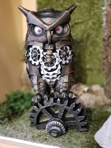 Стимпанк статуи