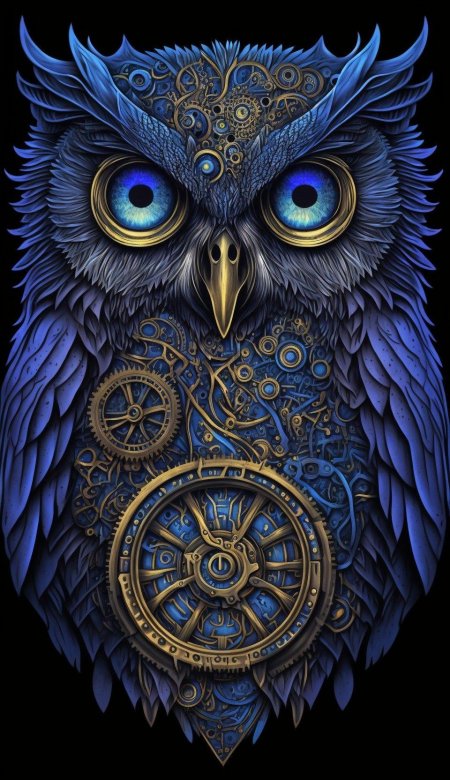 Сова картина