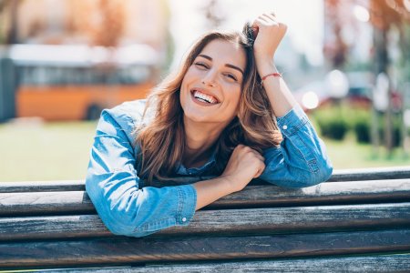 Счастливая женщина