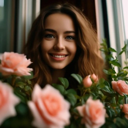 Красивая женщина