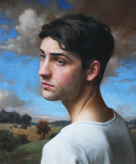 Мужской портрет живопись