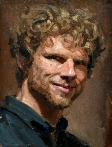 Мужской портрет живопись рикардо санчес