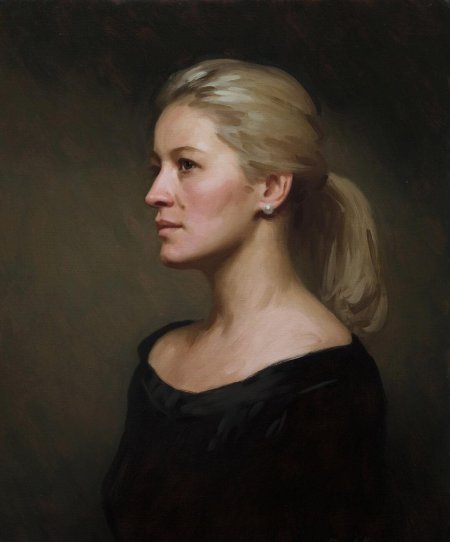 Академический портрет маслом