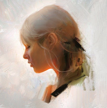 Портрет контражур