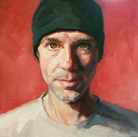 Мужской портрет маслом