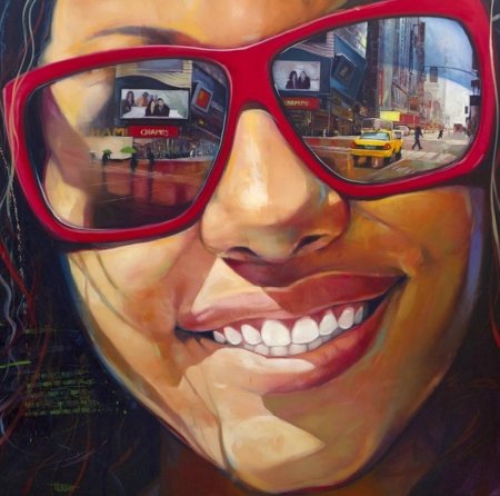 Кубинский художник junior hurtado