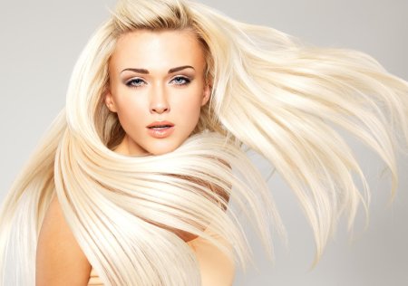 Волосы блондинка