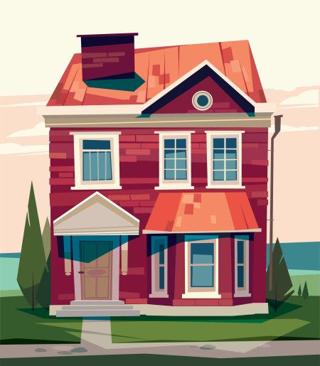 House illustration