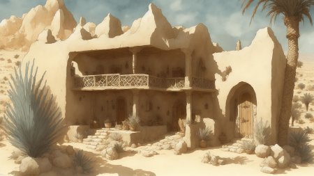 Домик в пустыне