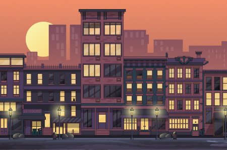 Городские здания