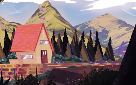 Графика пейзаж