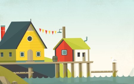 Дом мультяшный