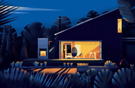 Домик иллюстратор