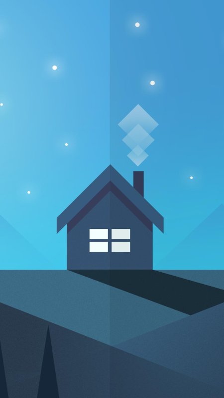 Минималистичный домик