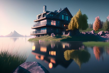 Дом компьютерная графика