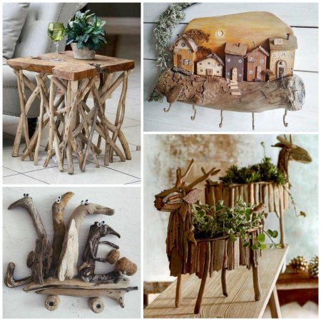 Декор из веток