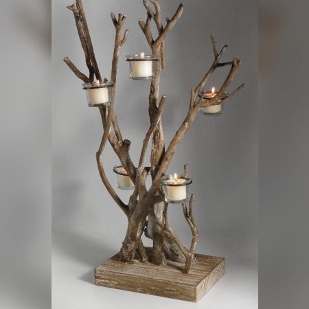 Дрифтвуд подсвечники