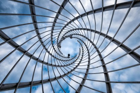 Логарифмическая спираль в архитектуре