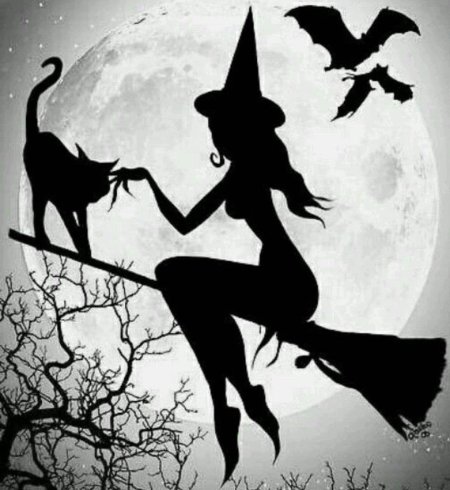 Хэллоуин шабаш ведьм