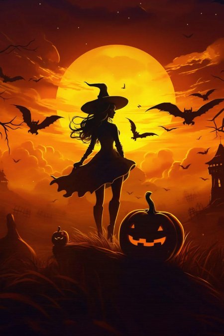 Хэллоуин картина