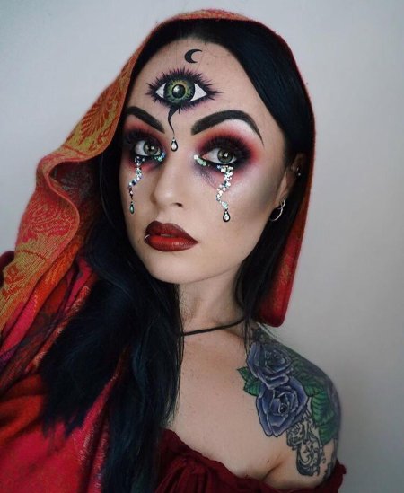 Ведьма грим