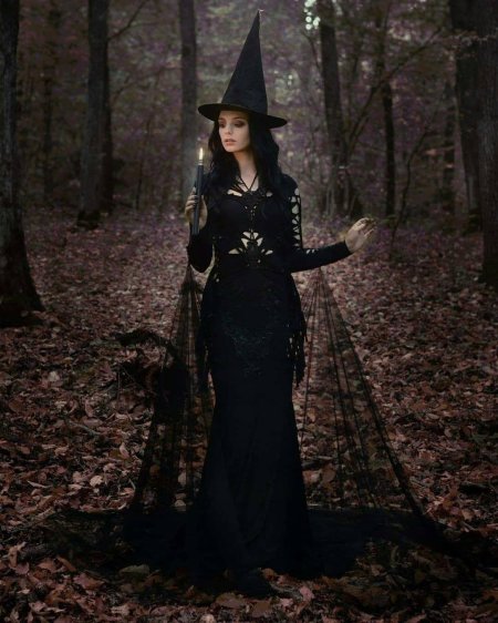 Ведьма фотосессия