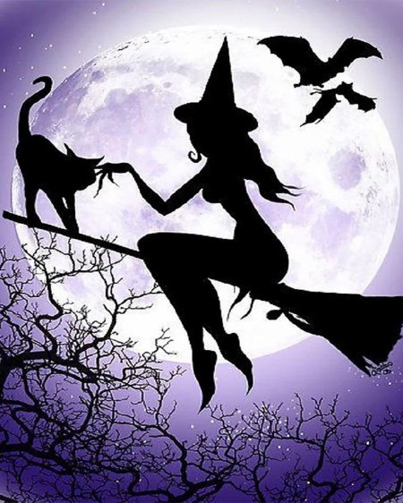 Хэллоуин шабаш ведьм