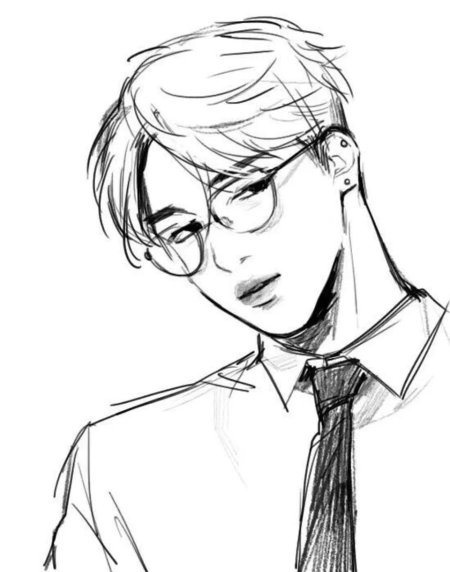 Бтс аниме скетч чимин