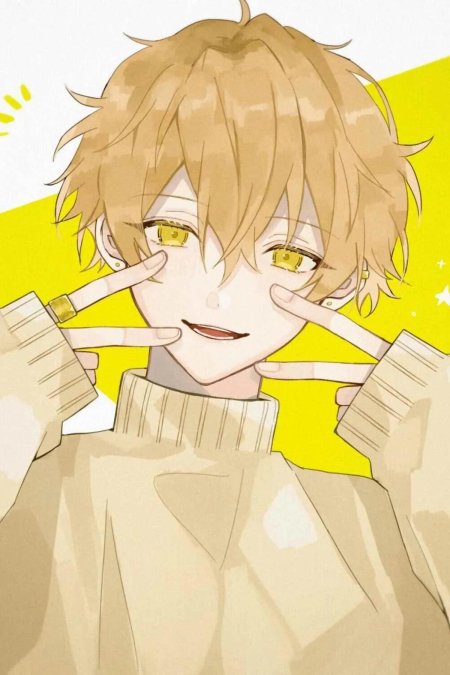 Аниме с желтыми волосами