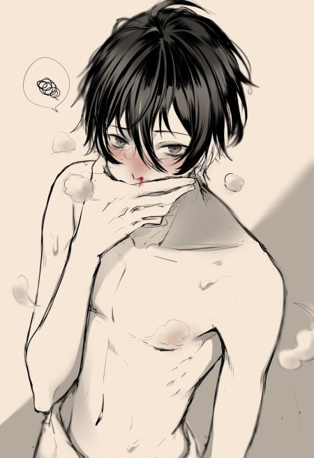 Голые аниме парни