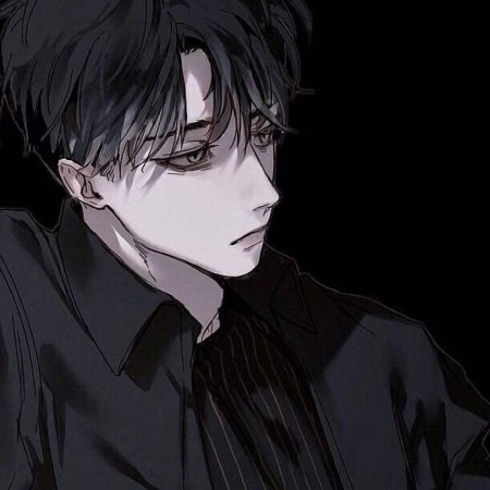 Аниме парни мрачные