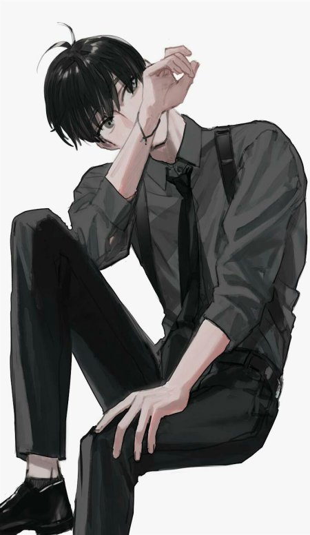 Аниме арты мальчик