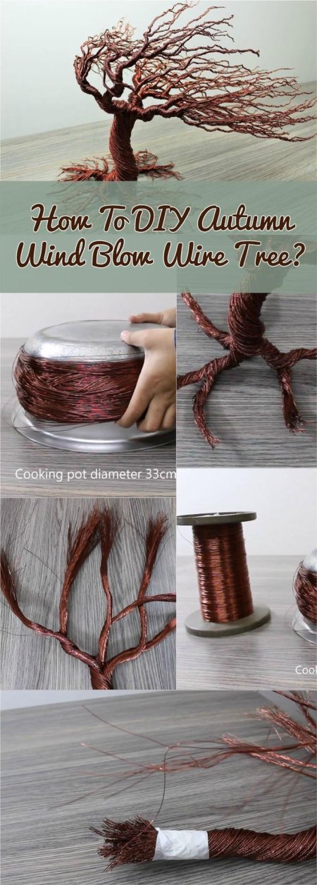 Дерево из проволоки