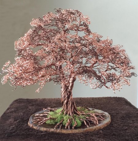 Медный бонсай
