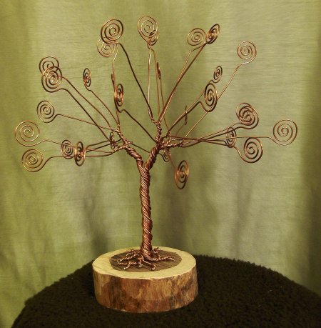 Дерево из проволоки своими руками