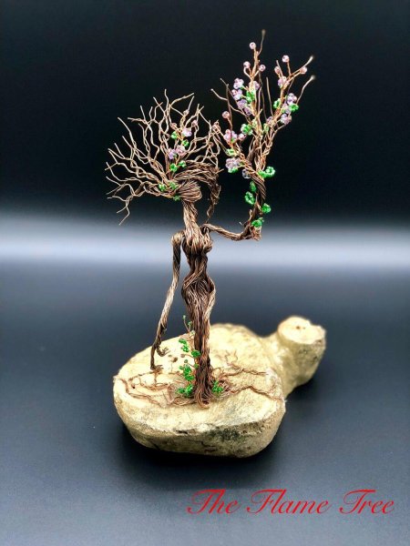 Дриада дерево из бисера