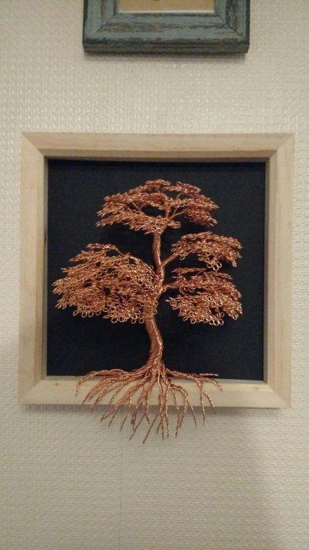 Бонсай из меди